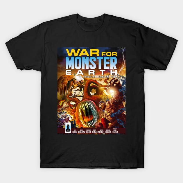 War for Monster Earth T-Shirt by Mechanoidpress